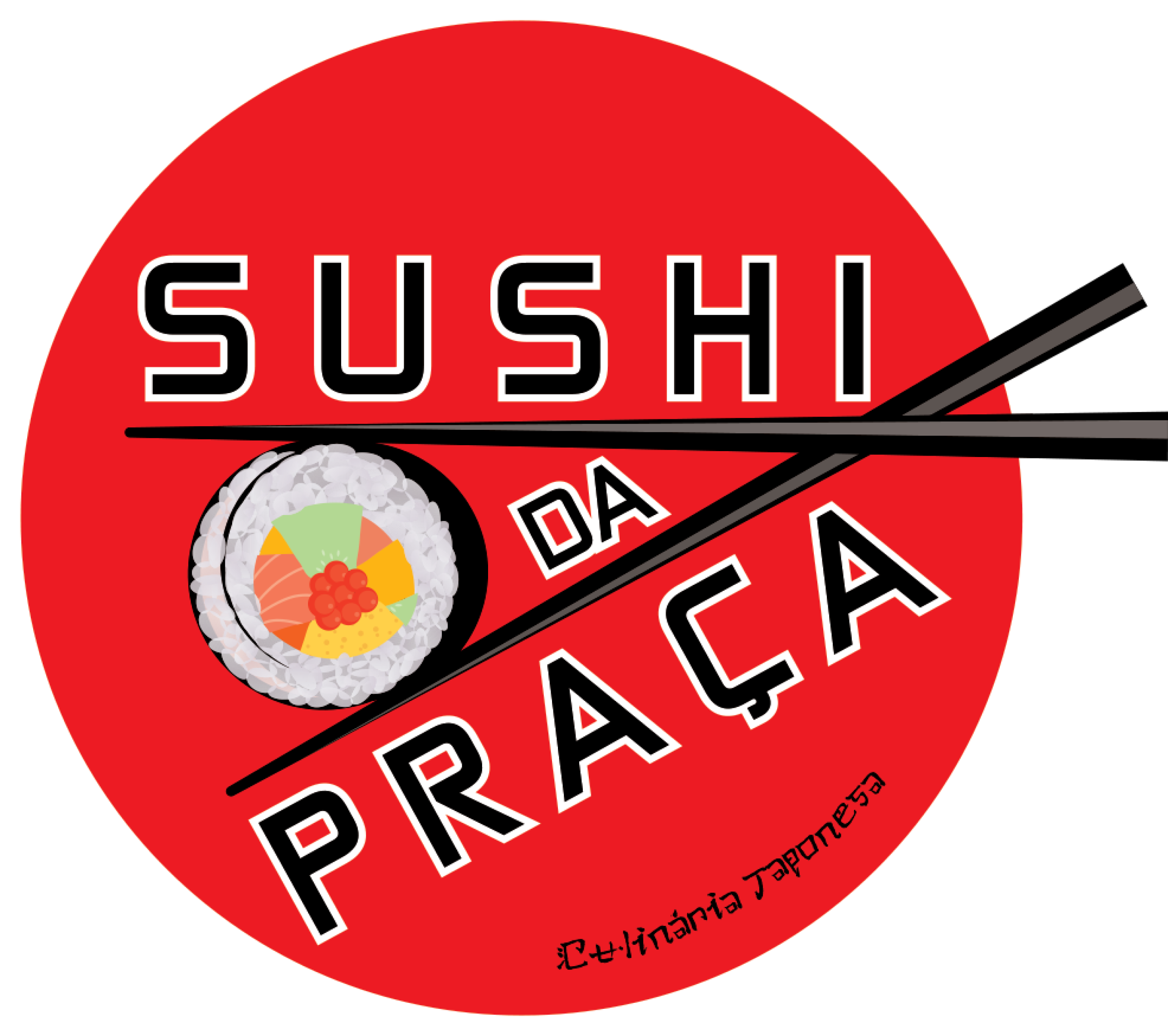 Sushi da Praça - Logo Vermelha